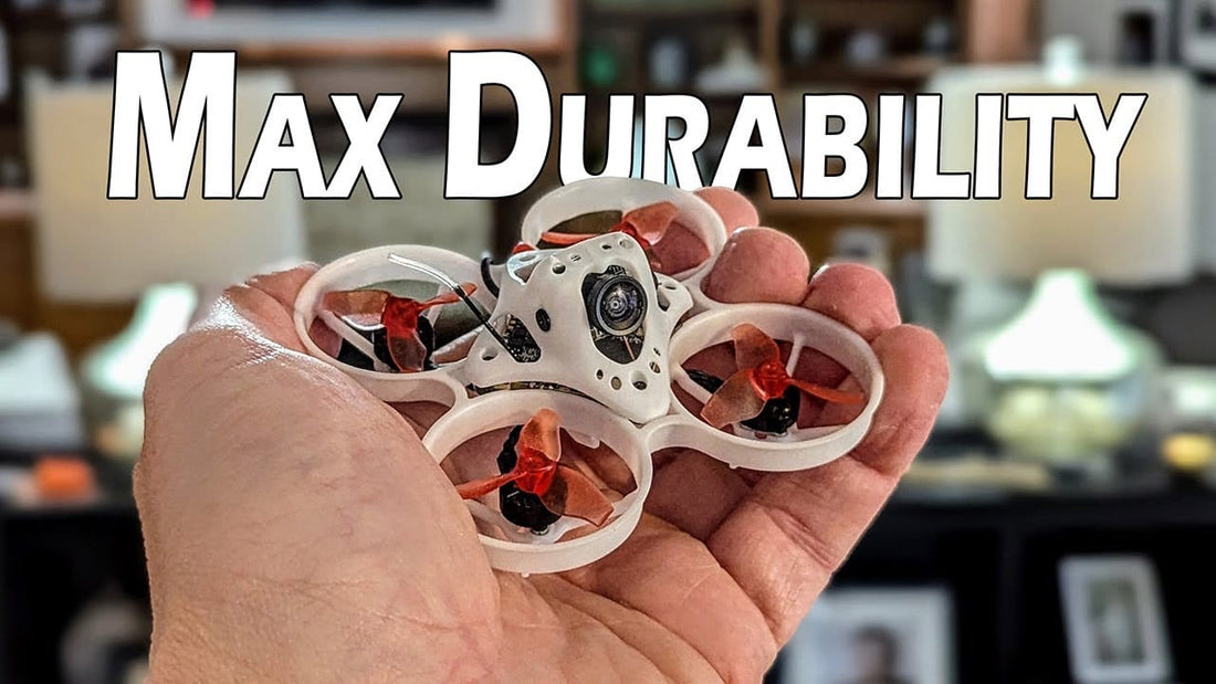 Emax Tinyhawk NanoScout HD whoop drone on a white background.