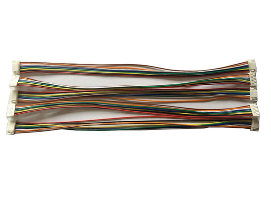 8 pin GH1.25 mm wie double ends 100mm (packed 5pc per bag)