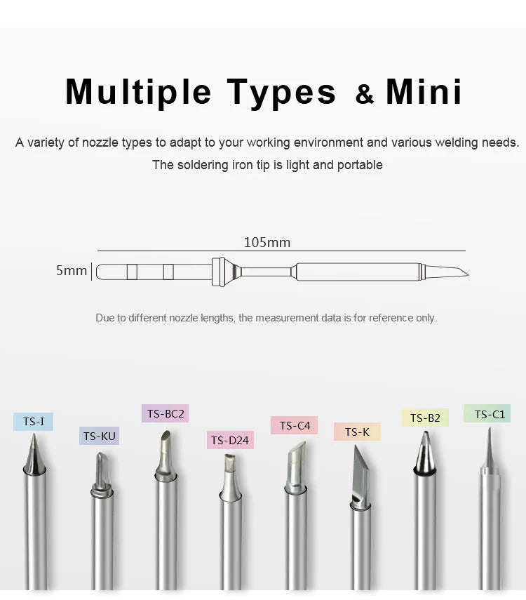 TS-I Soldering Tip for Sequre TS100 / SQ-001 / SQ-D60