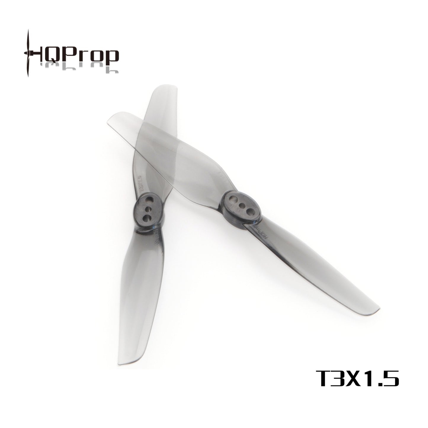 HQ Durable Prop T3x1.5 Grey (2CW + 2CCW) Polycarbonate