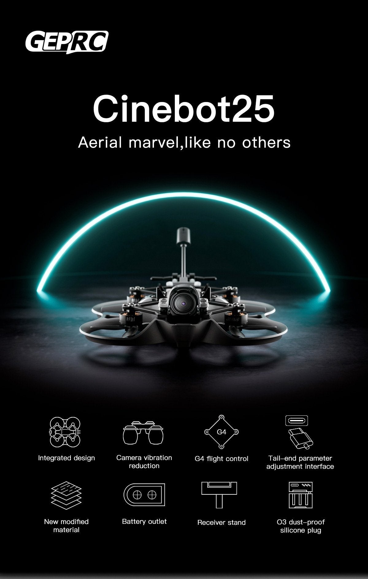 GEPRC Cinebot25 HD O3 Quadcopter