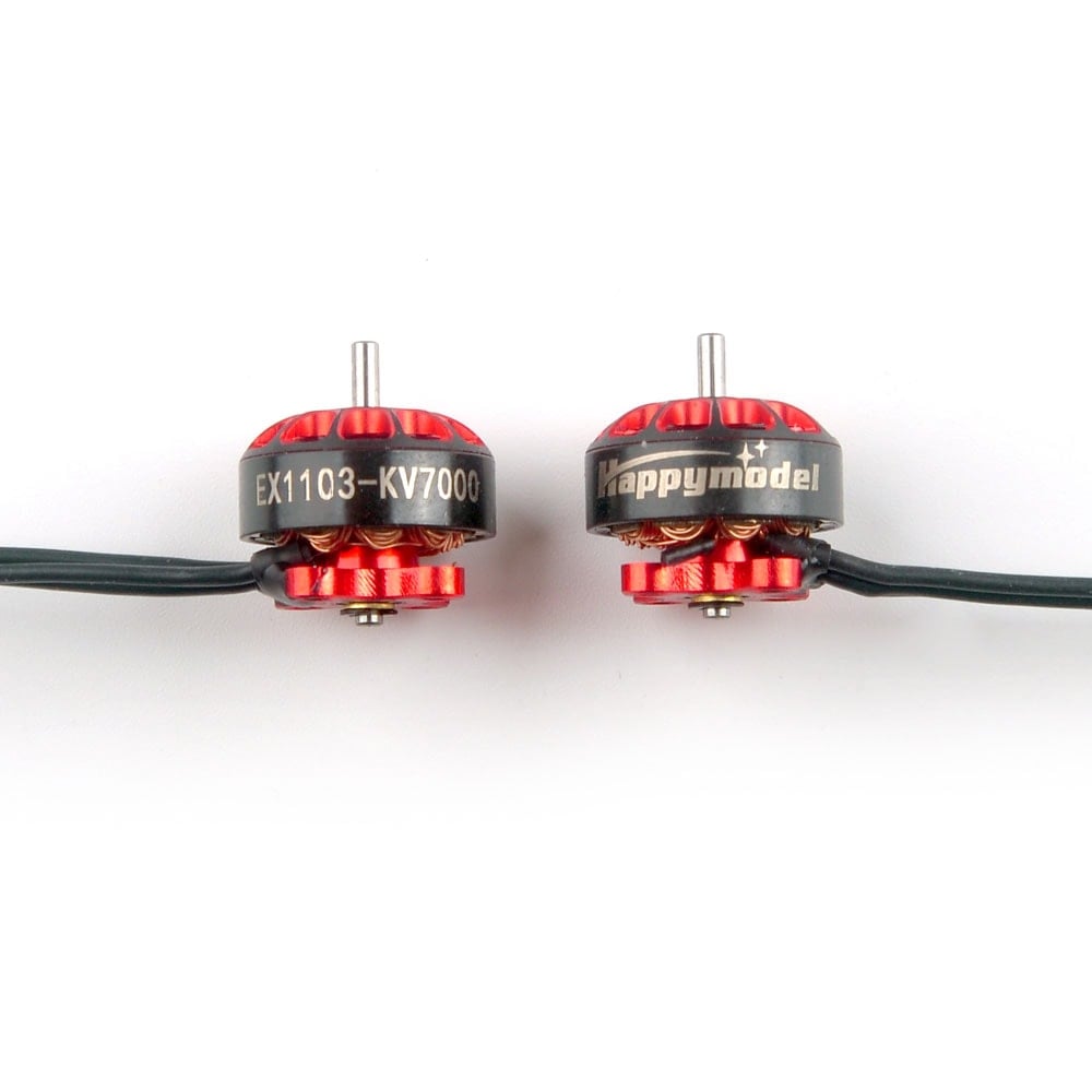 Happymodel 4x EX1103S (7000kV / 8000kV) Motor Pack for Toothpicks / Larva X