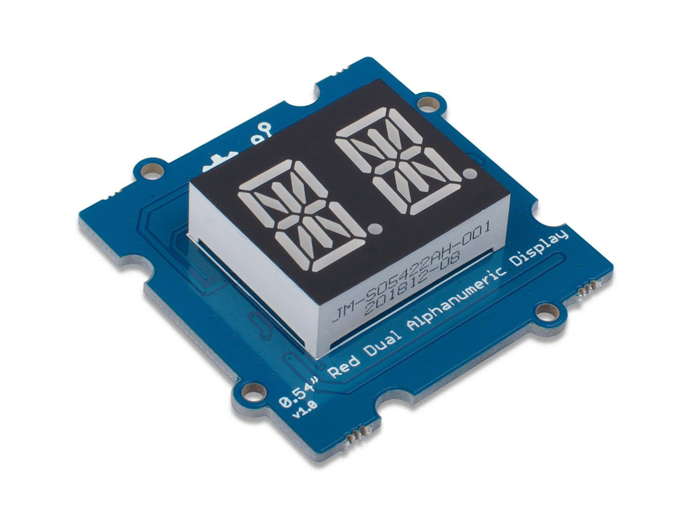 Grove - 0.54‘’ Red Dual Alphanumeric Display