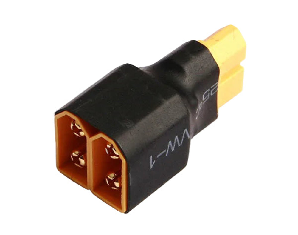 XT60 Parallel Adapter - 2 Male to 1 Female