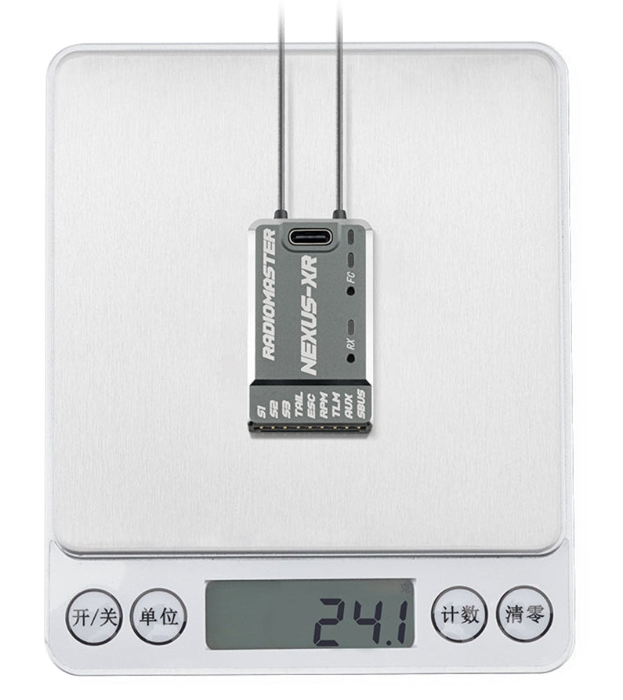 RadioMaster NEXUS-XR Rotorflight Control System | Dual ELRS Diversity & STM32F722