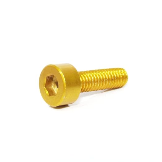 10pc M3X16 7075 Allen Key/Hex Cap Head Bolt Coloured Aluminium Pack