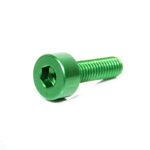 10pc M3X16 7075 Allen Key/Hex Cap Head Bolt Coloured Aluminium Pack