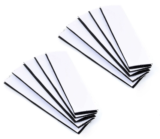 10pc Battery Self Adhesive Hook and Loop Tape