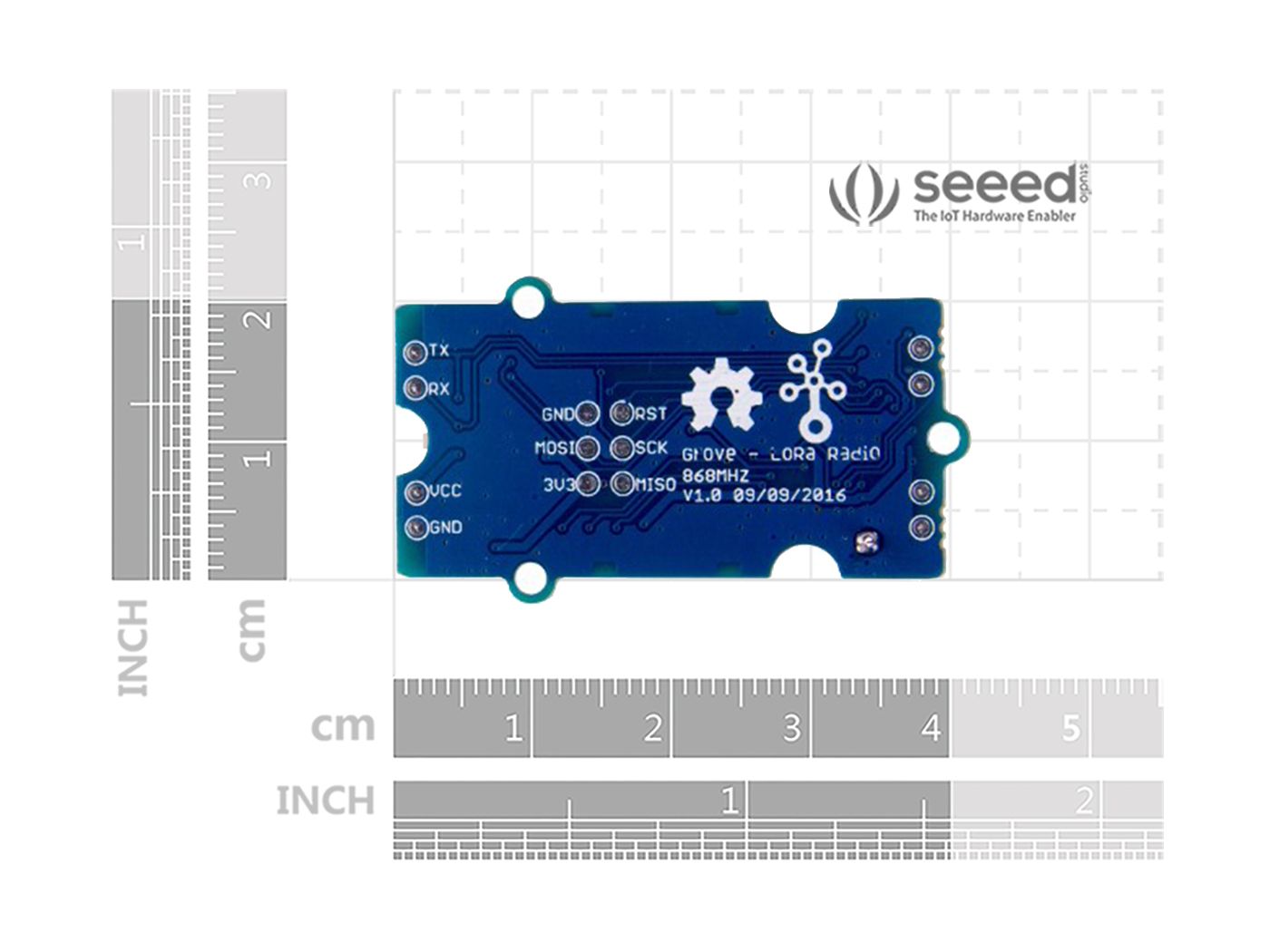 Grove - Long Range LoRa 868MHz Telemetry Module
