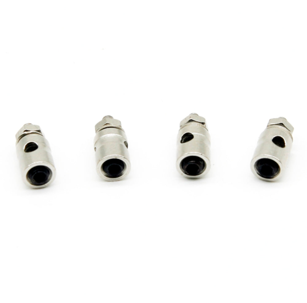 1.3mm Adjustable Linkage Stoppers for RC Pushrods (4-Pack)