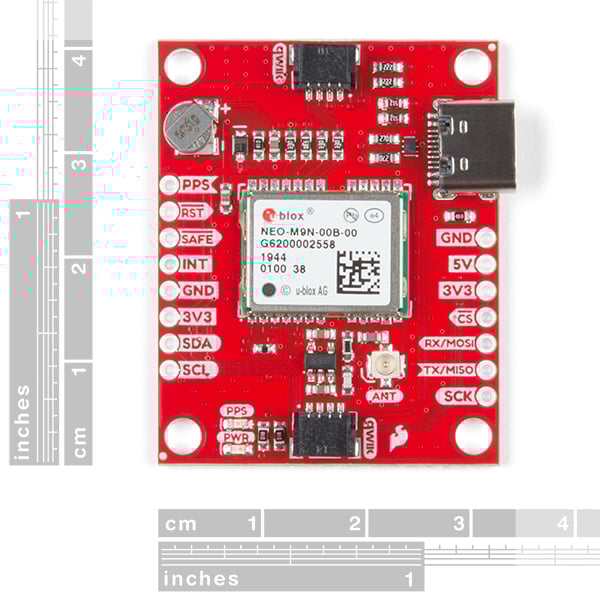 SparkFun GPS Breakout - NEO-M9N, U.FL (Qwiic)