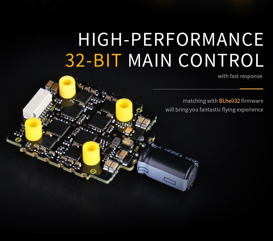 T-Motor Mini F7 Stack + F45A 3-6S BLHeli_32 4-in-1 ESC
