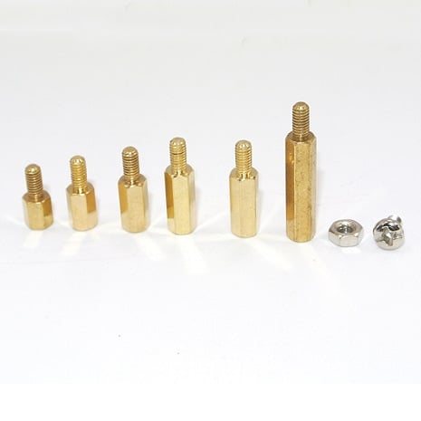 DroneBuildr M3 Brass Standoff Spacer Kit