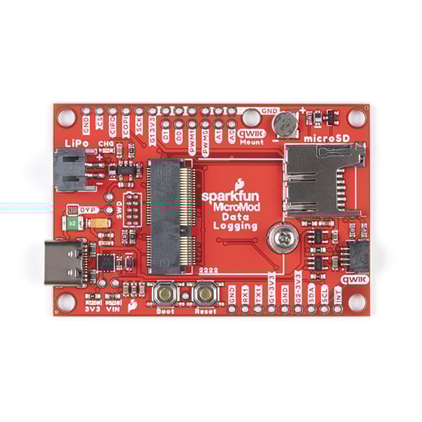 SparkFun MicroMod Data Logging Carrier Board