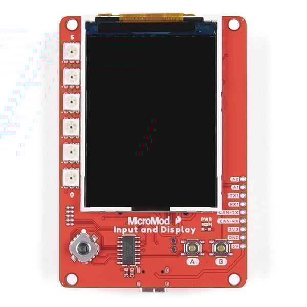 SparkFun MicroMod Input and Display Carrier Board