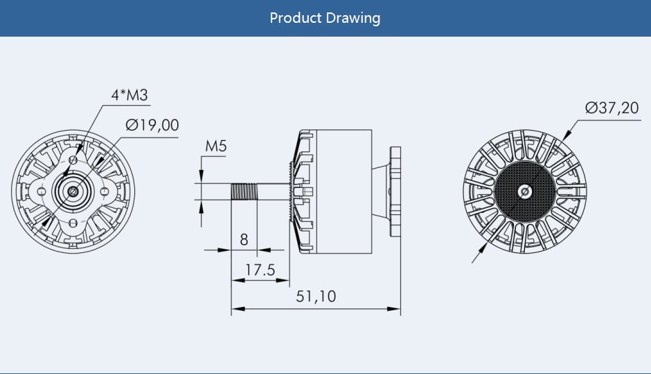 TMotor V3115 Cinematic FPV Motor