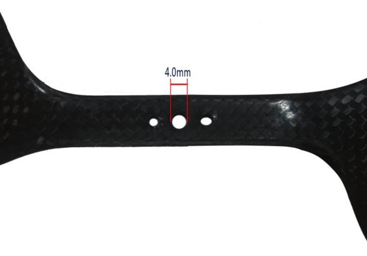 17x55 Carbon Fibre Propeller pair (CW/CCW)