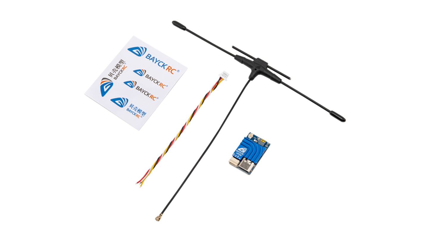BAYCKRC UR500 Dual Band ELRS Receiver 500mw 868/900/2.4GHz