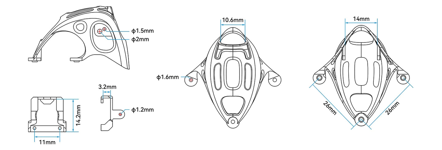 BetaFPV Micro Canopy Lite (6 Pack)