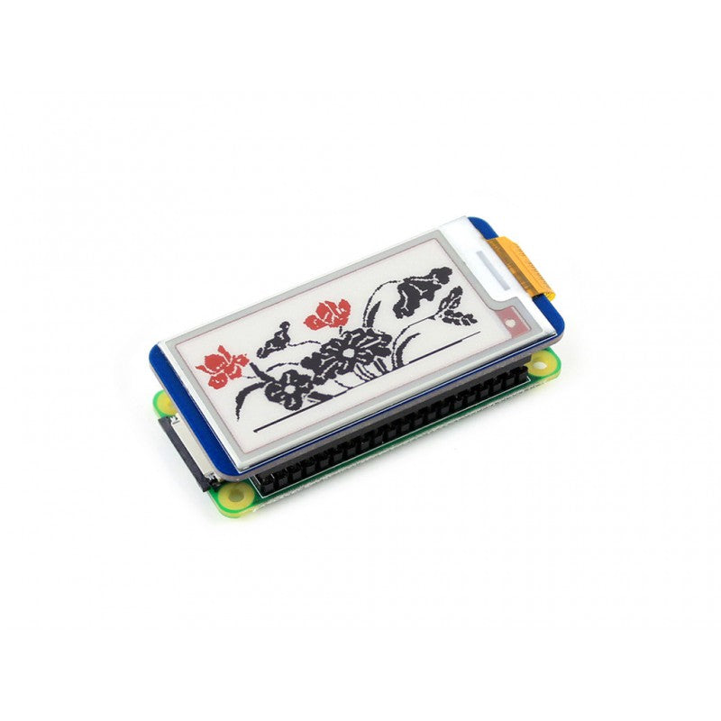 212x104, 2.13inch E-Ink display Three Colour HAT for Raspberry Pi
