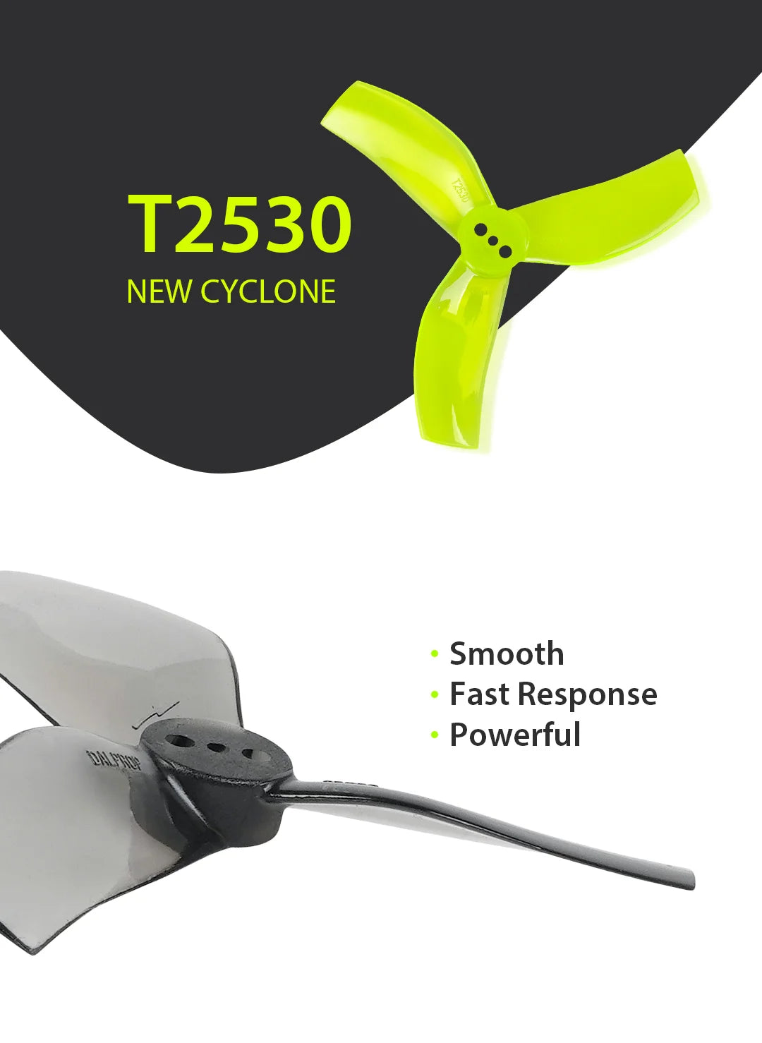 DAL Cyclone T 2530 Propellers (Set of 4)