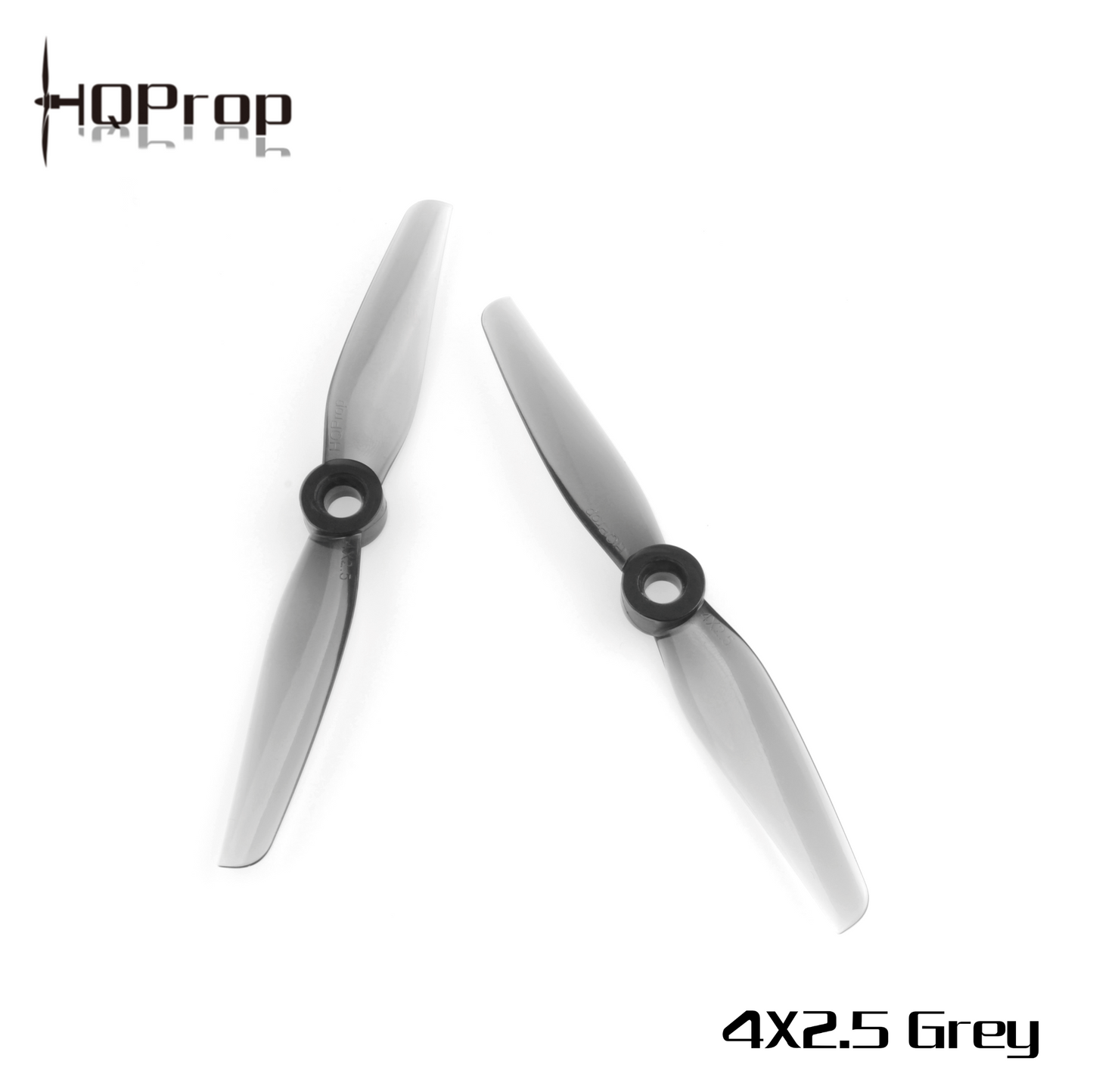HQ Prop 4x2.5 Grey Propeller (2CW + 2CCW)