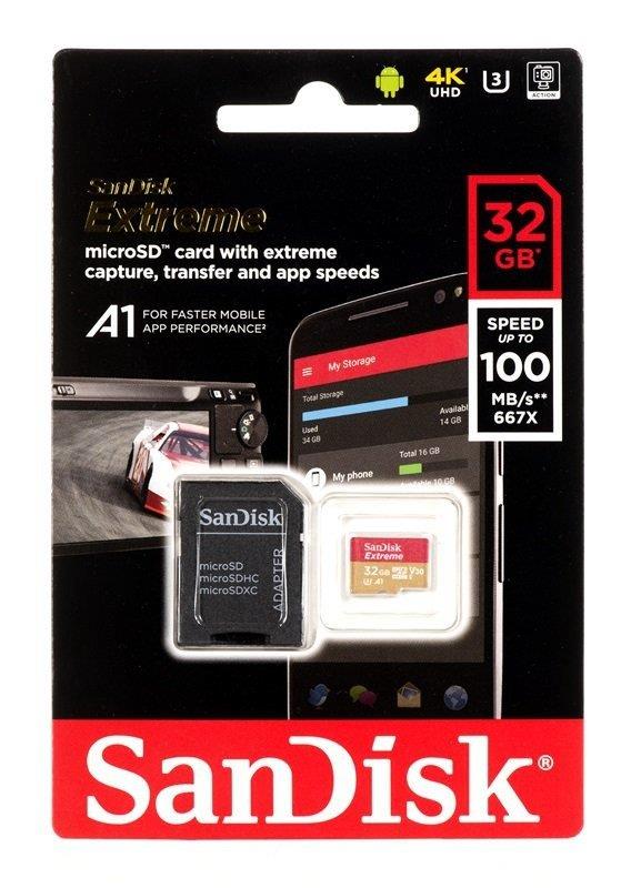 SanDisk Extreme microSDXC 32GB