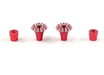 CNC M3 Aluminium Gimbal Stick Ends (Grand Lotus)