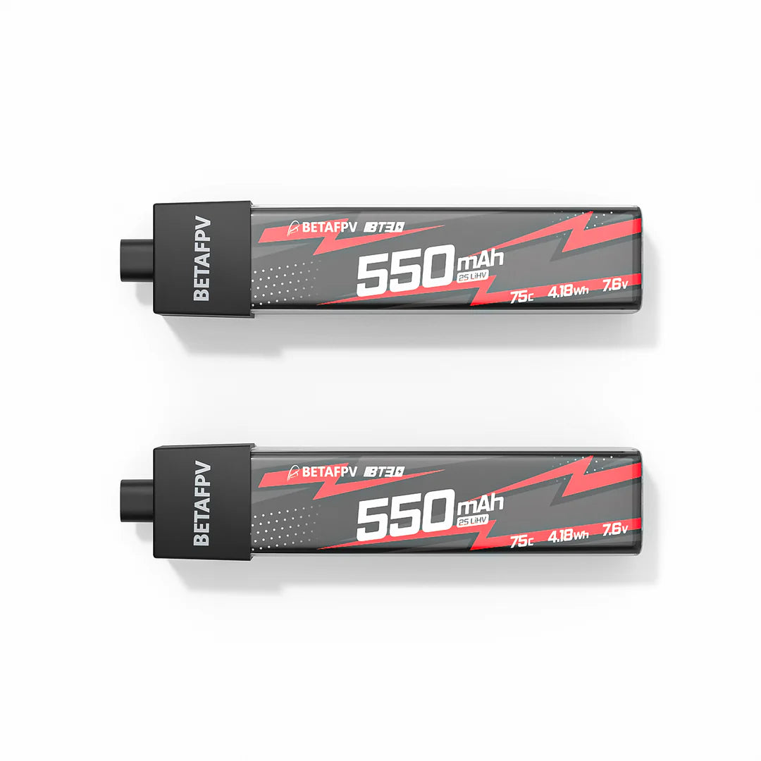 BetaFPV BT3.0 550mAh 2S Battery (pack of 2)