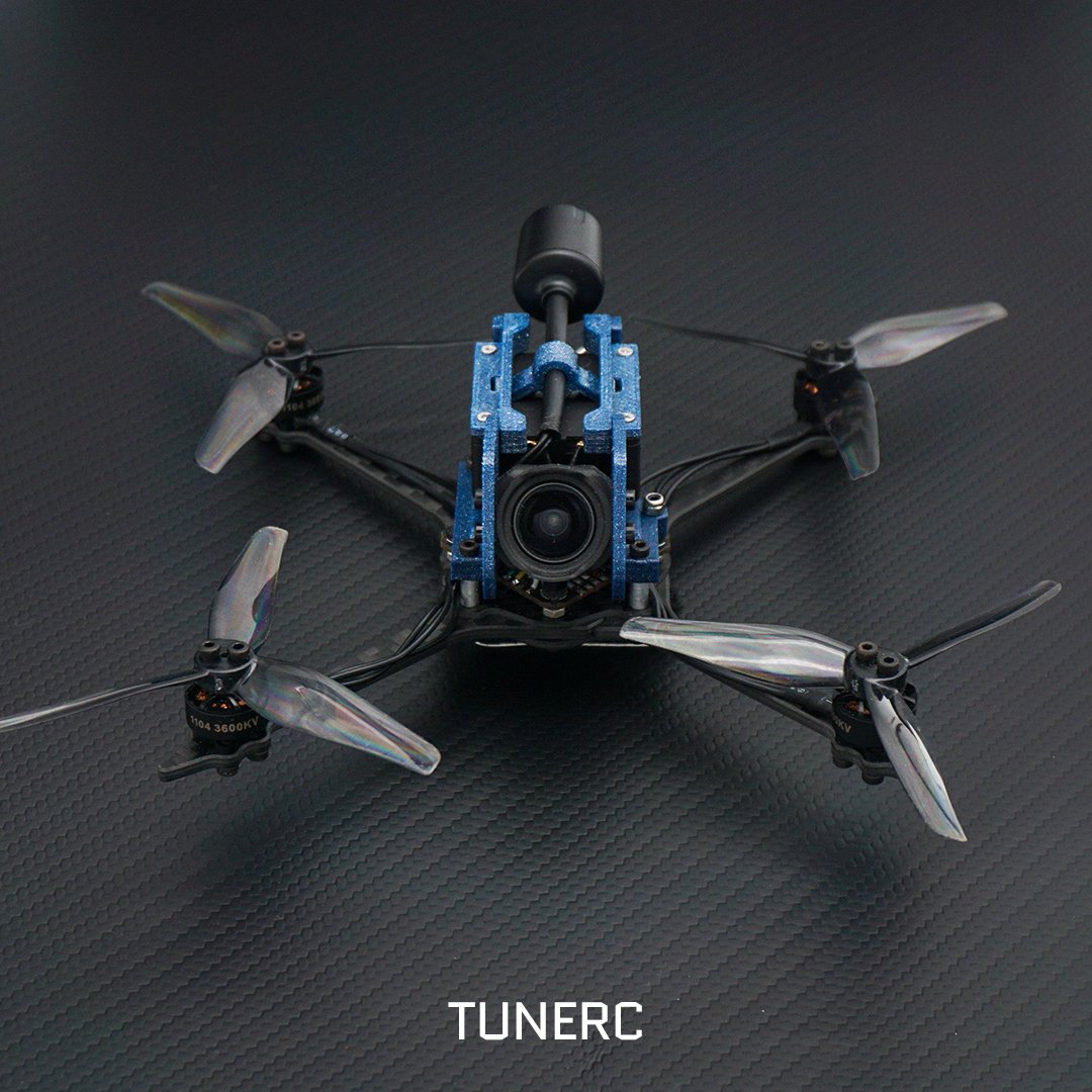 TuneRC 3.5″ Carbon Fiber Frame (Separate Arms)