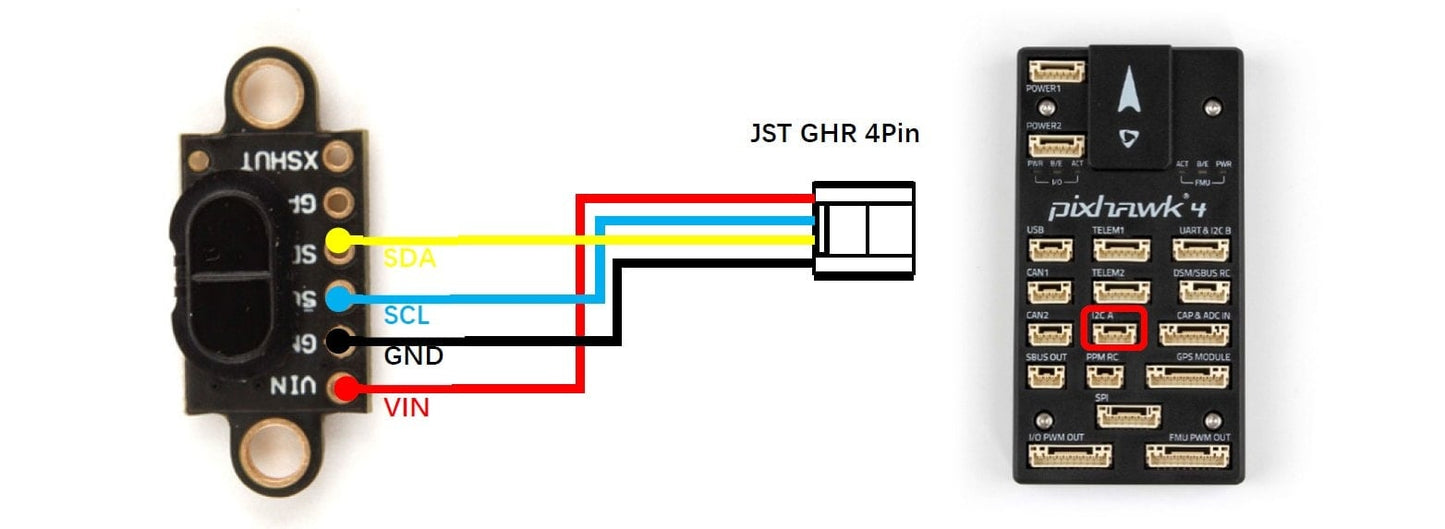 HolyBro ST VL53L1X Lidar