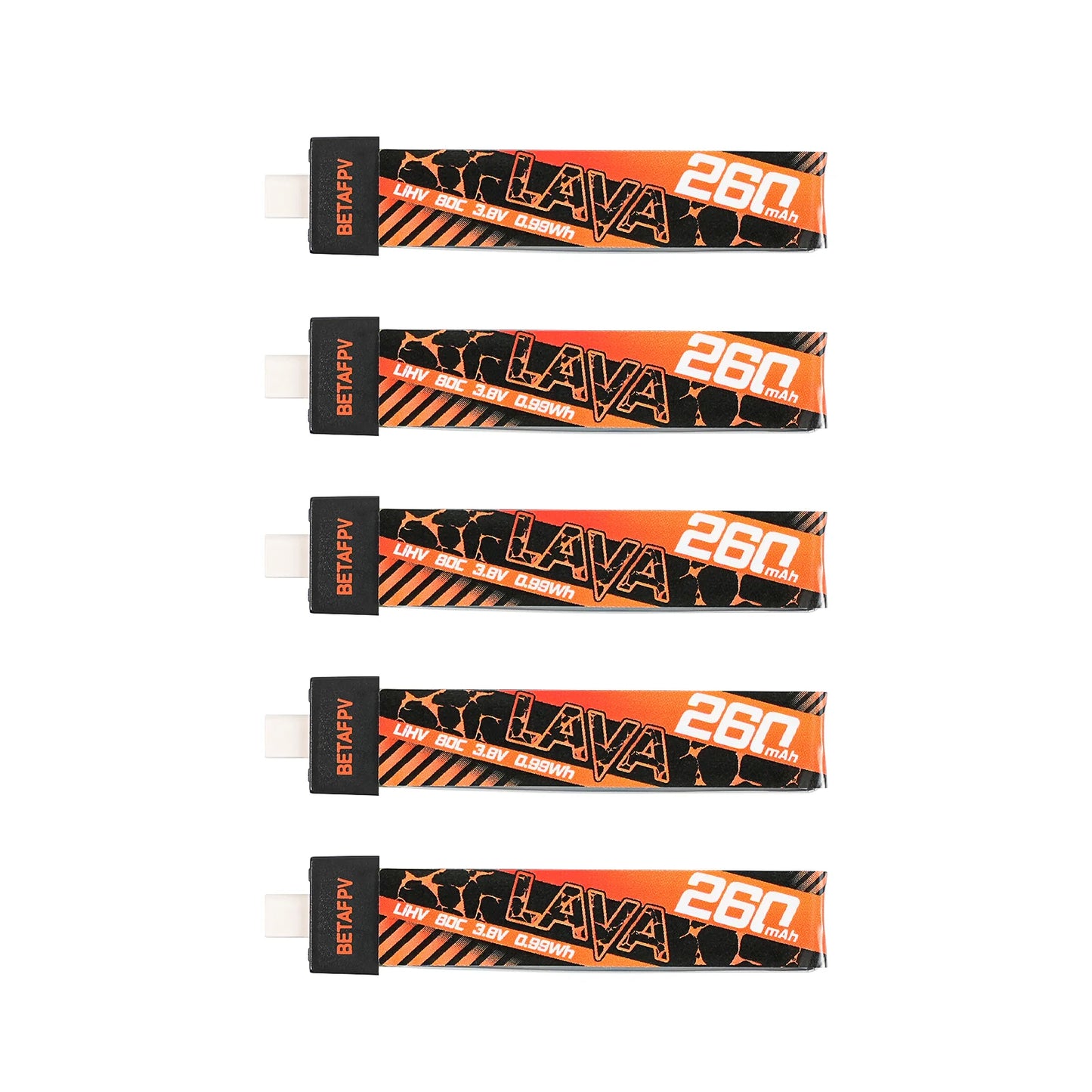 LAVA 1S 260mAh 80C Battery (5pcs)