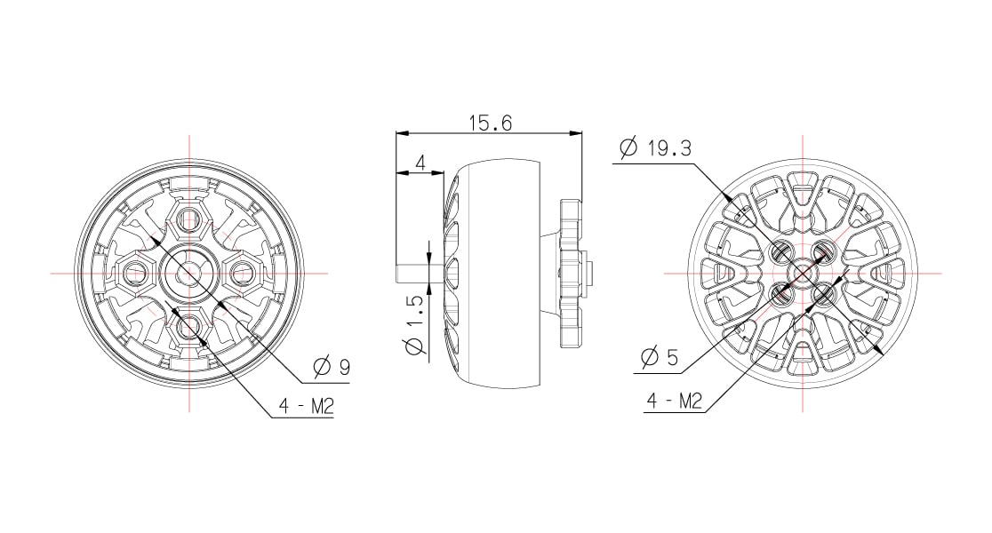 SpeedyBee 1404 4500KV Motor