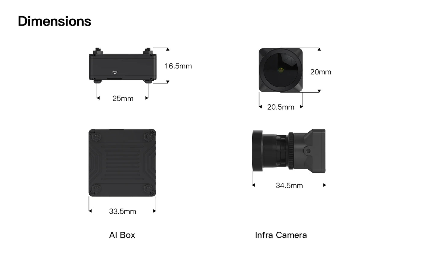 Caddx Infra Night Vision Camera (Analog)