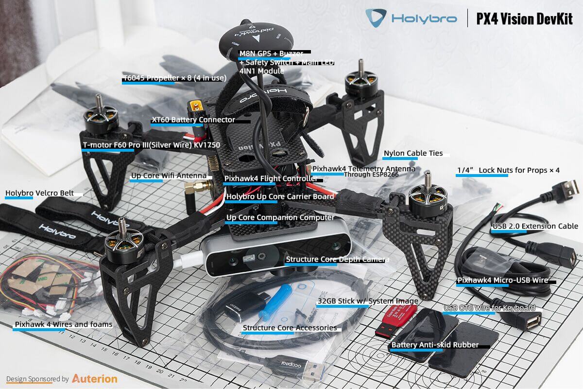 PX4 Vision V1.5 Autonomy Drone Development Kit