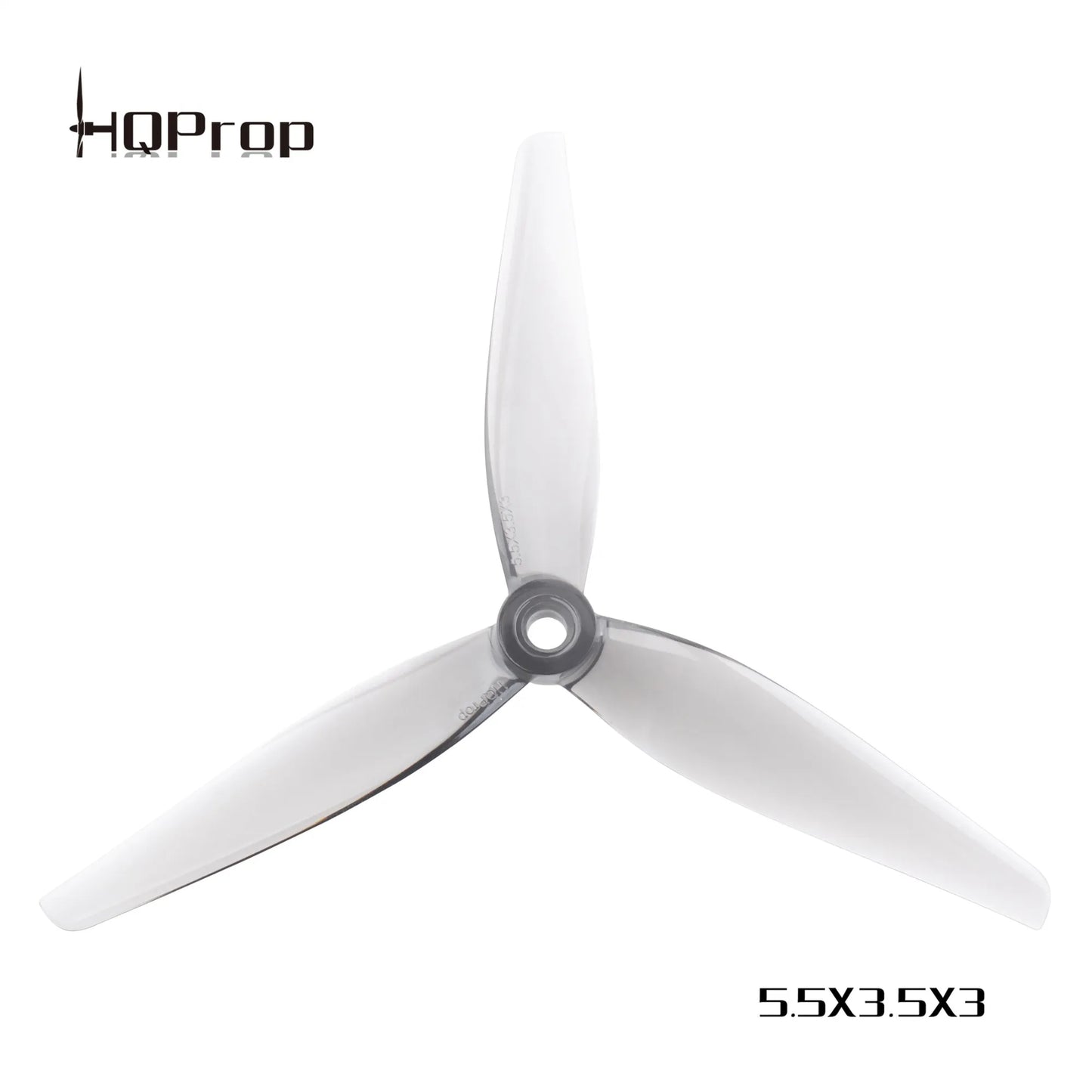 HQProp 5.5X3.5X3 V2 Grey Propeller 3 Blade (2CW, 2CCW)