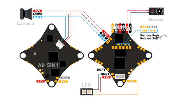 BetaFPV Air Brushless Flight Controller v1.1