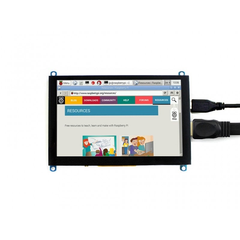 5inch HDMI Capacitive Touch Screen LCD (800x480)