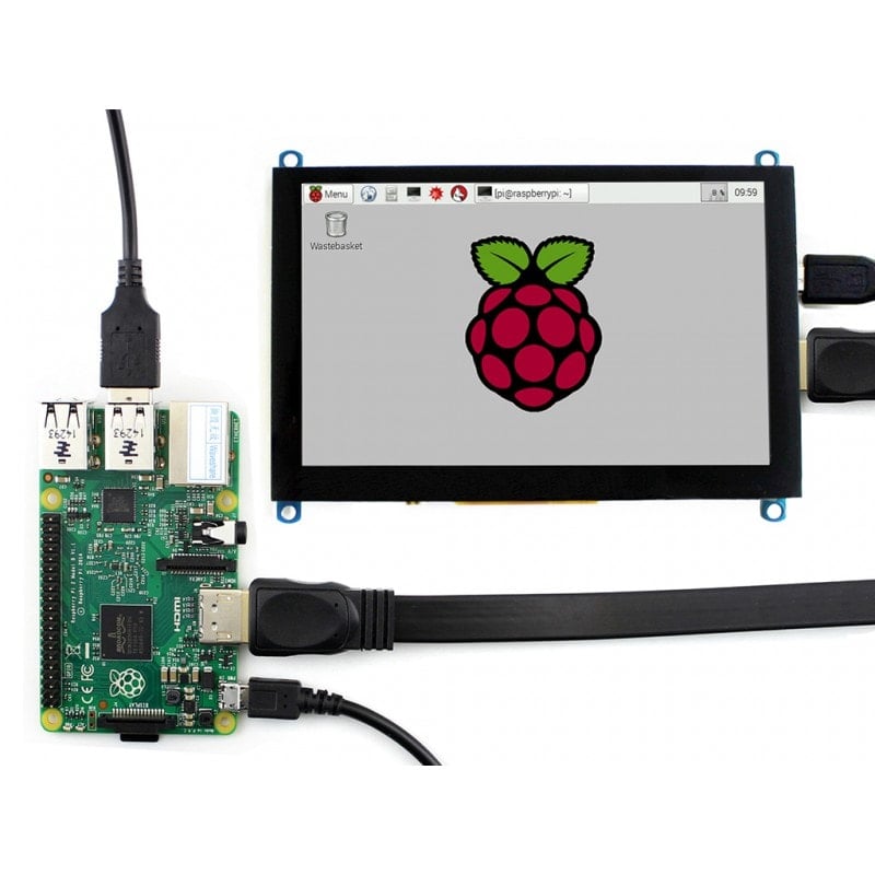 5inch HDMI Capacitive Touch Screen LCD (800x480)