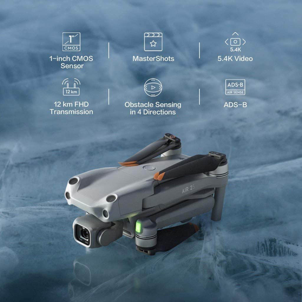 DJI Mavic Air 2s Fly More Combo Ultraportable 5.4K Drone