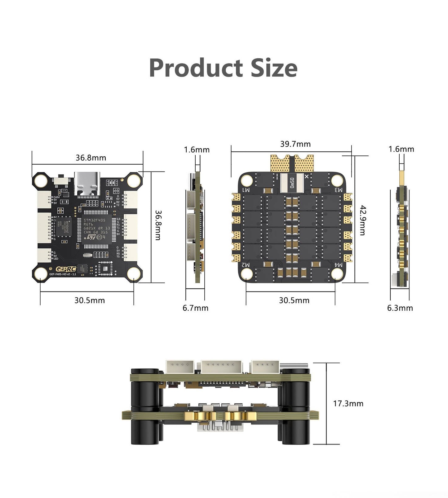 GEPRC TAKER F405 BLS 50A Stack