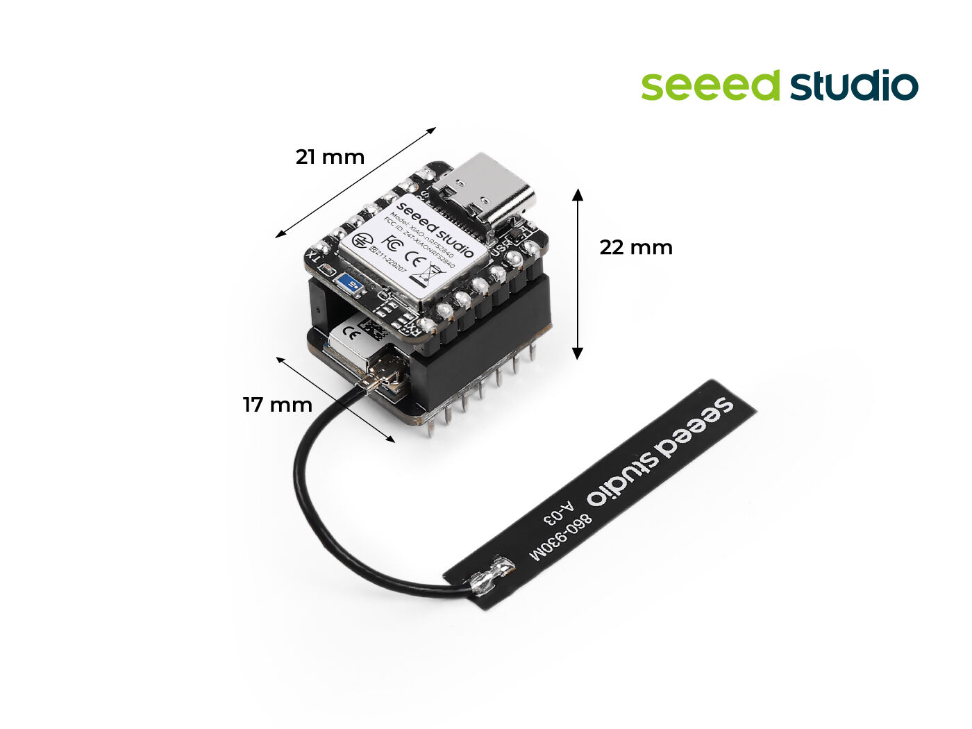 XIAO nRF52840 & Wio-SX1262 Kit for Meshtastic - LoRa Mesh Network Communication
