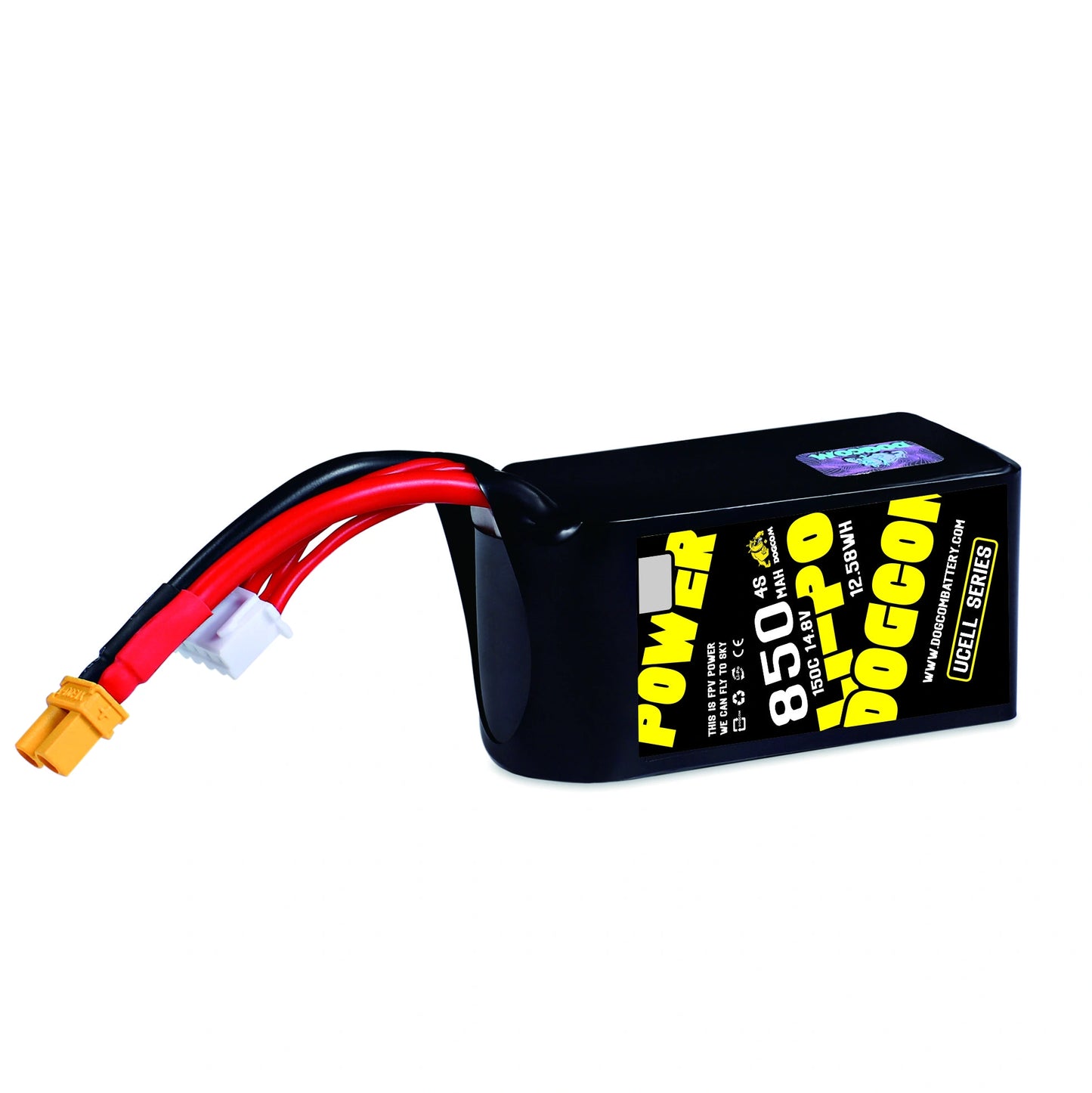 DOGCOM 850mAh 150C 4S 14.8V UCELL series