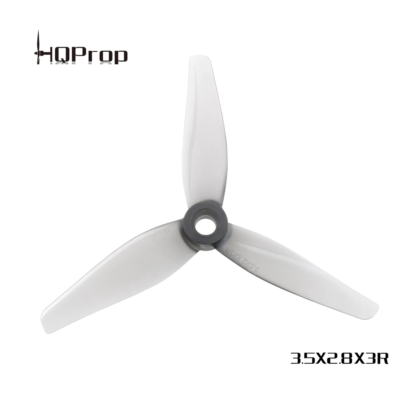 HQProp 3.5X2.8X3 Grey Propeller 3 Blade (2CW, 2CCW)
