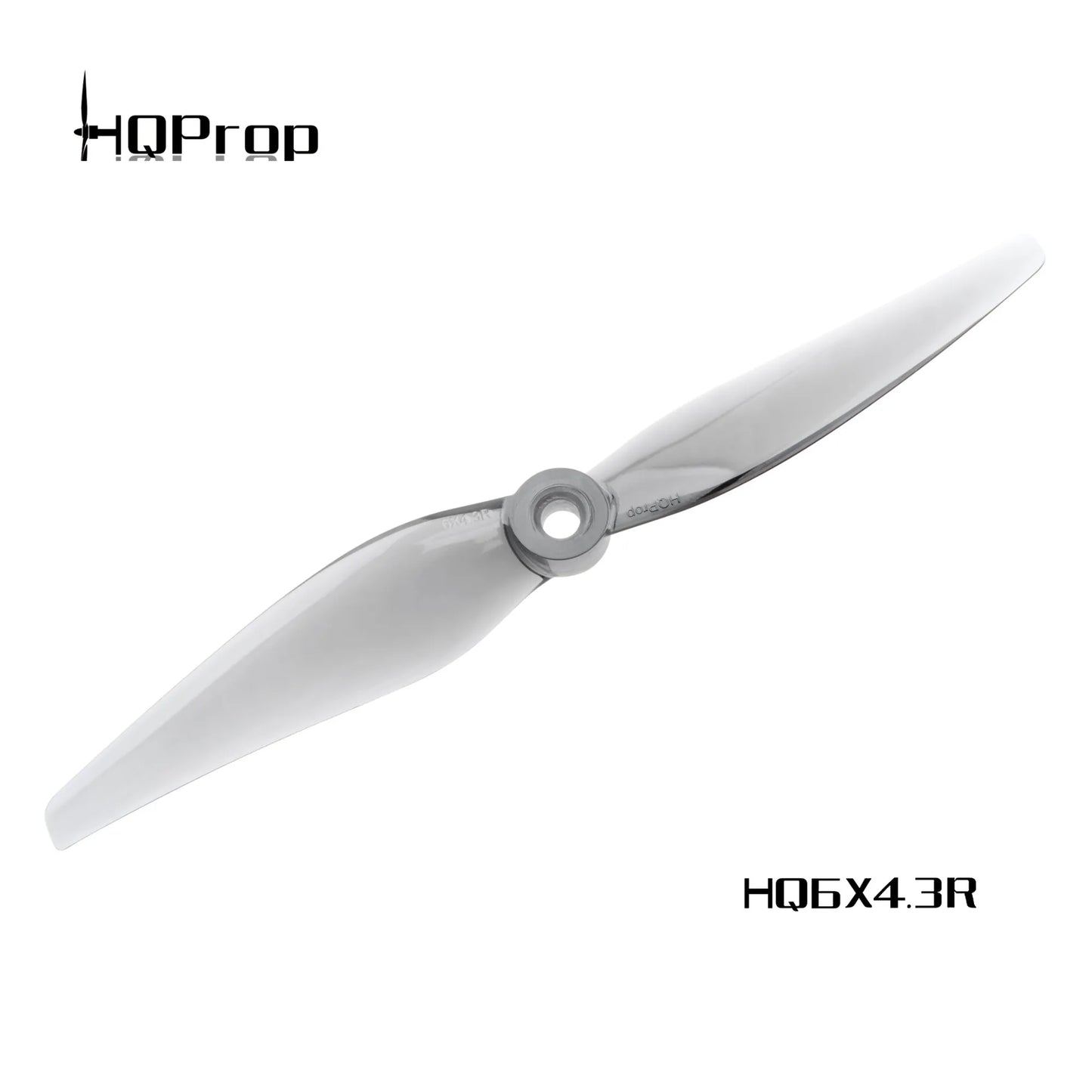 HQProp 6X4.3 Grey Propeller 2 Blade (2CW, 2CCW)