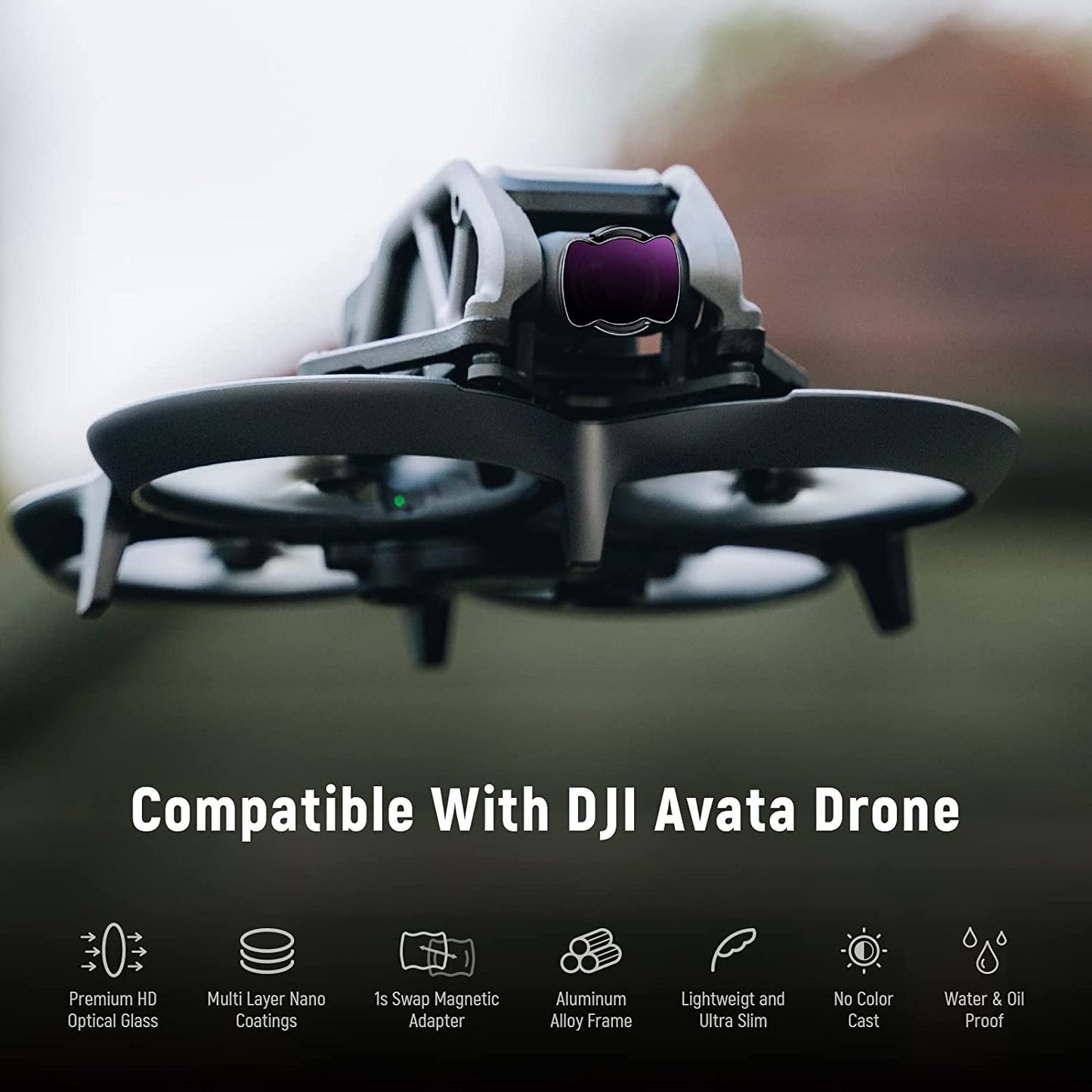 DJI Avata Magnetic ND Filters and Lens Protector Kit
