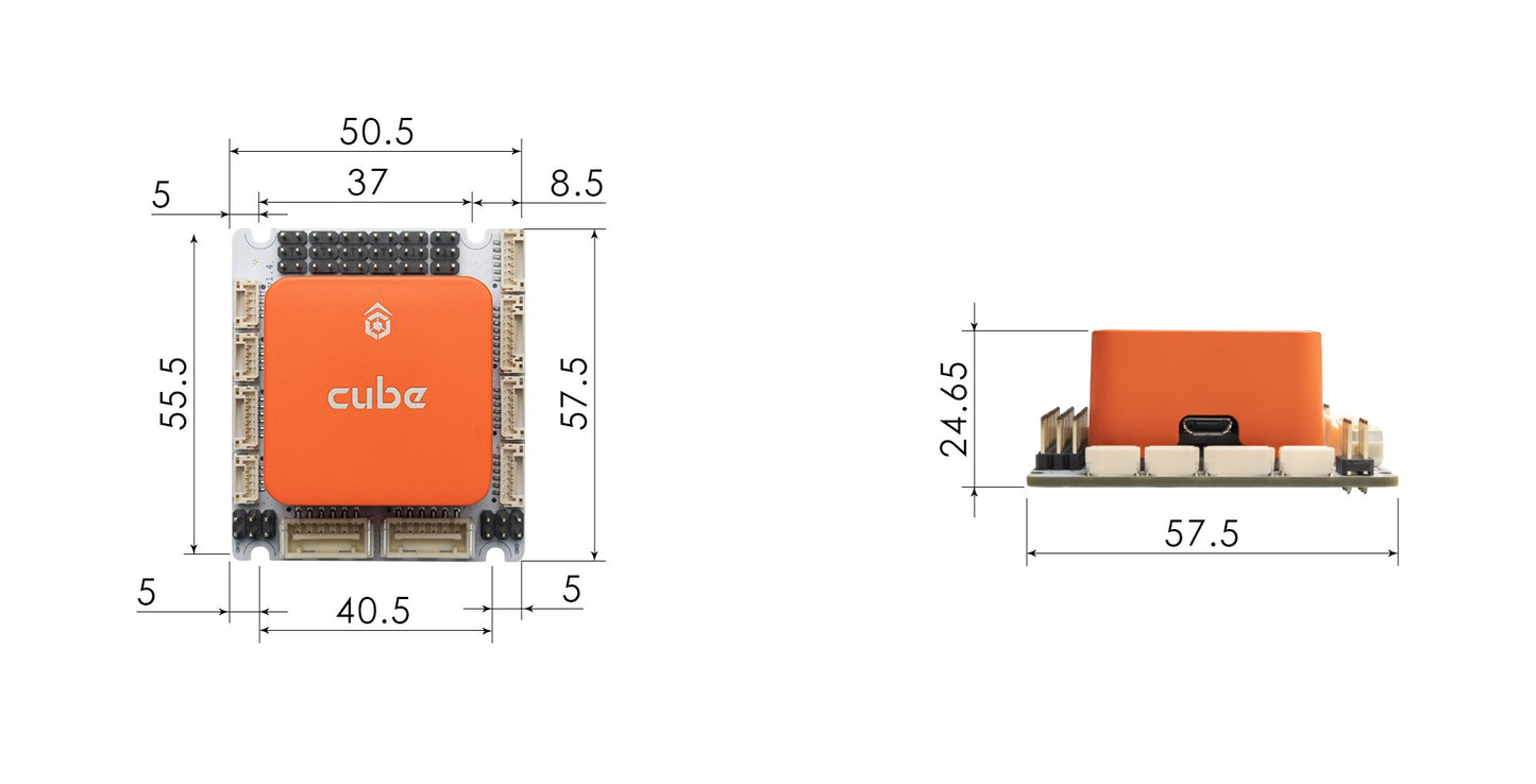 Airbot Mini Carrier Board for CubePilot