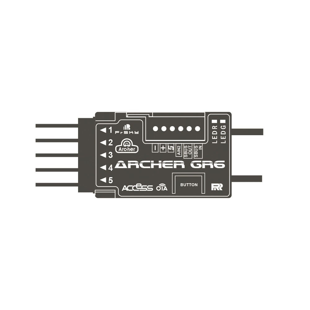 FrSky ARCHER GR6 2.4GHz ACCESS Receiver w/ Variometer