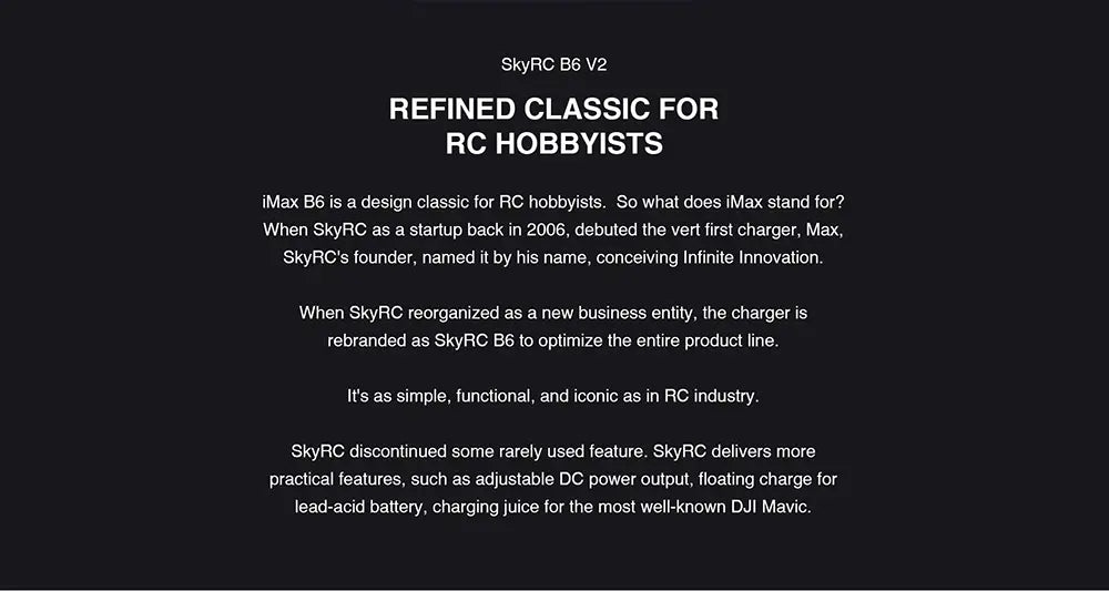 SkyRC iMax B6 V2 Charger