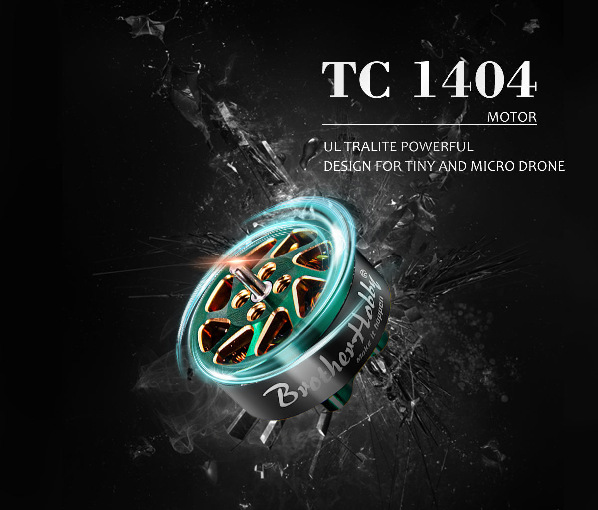 BrotherHobby TC 1404 Motor (2750kV, 3800kV, 4600kV)